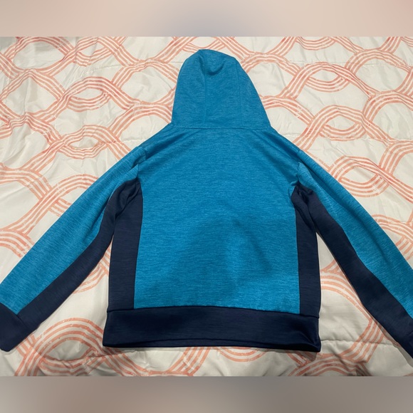 Adidas Blue and Navy Hoodie - Picture 4 of 4